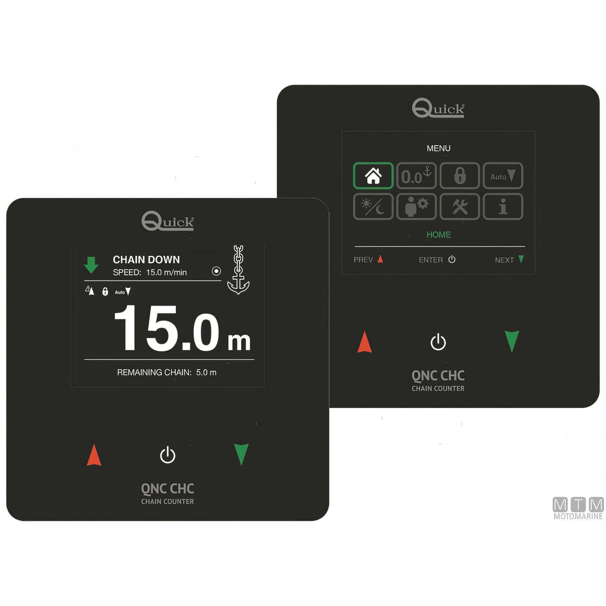 Quick pannello contacatena QNC CHC per salpa ancora — 115 x 115 x H26+6 mm
