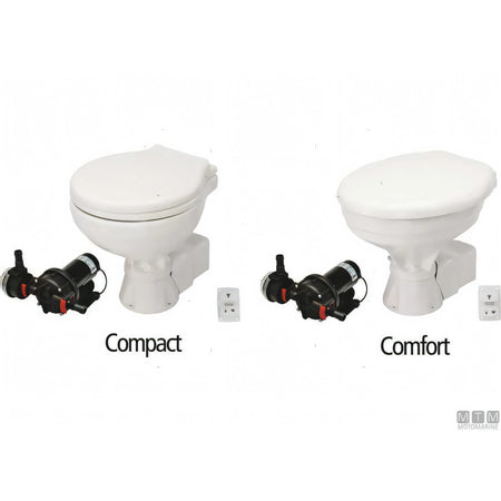 Toilet elettrica Johnson SPX Aqua-T Silent — Compact 12V