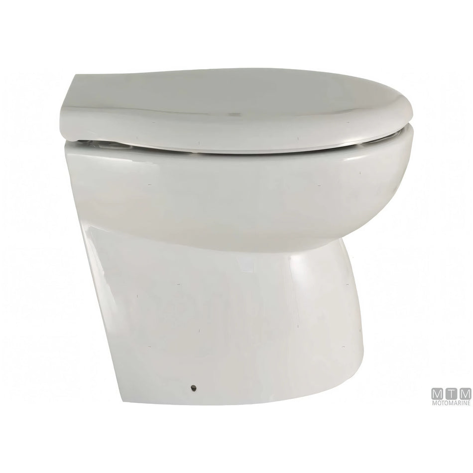 WC elettrico nautico Ocean Ultra Slim Silent Bevelled — 12V