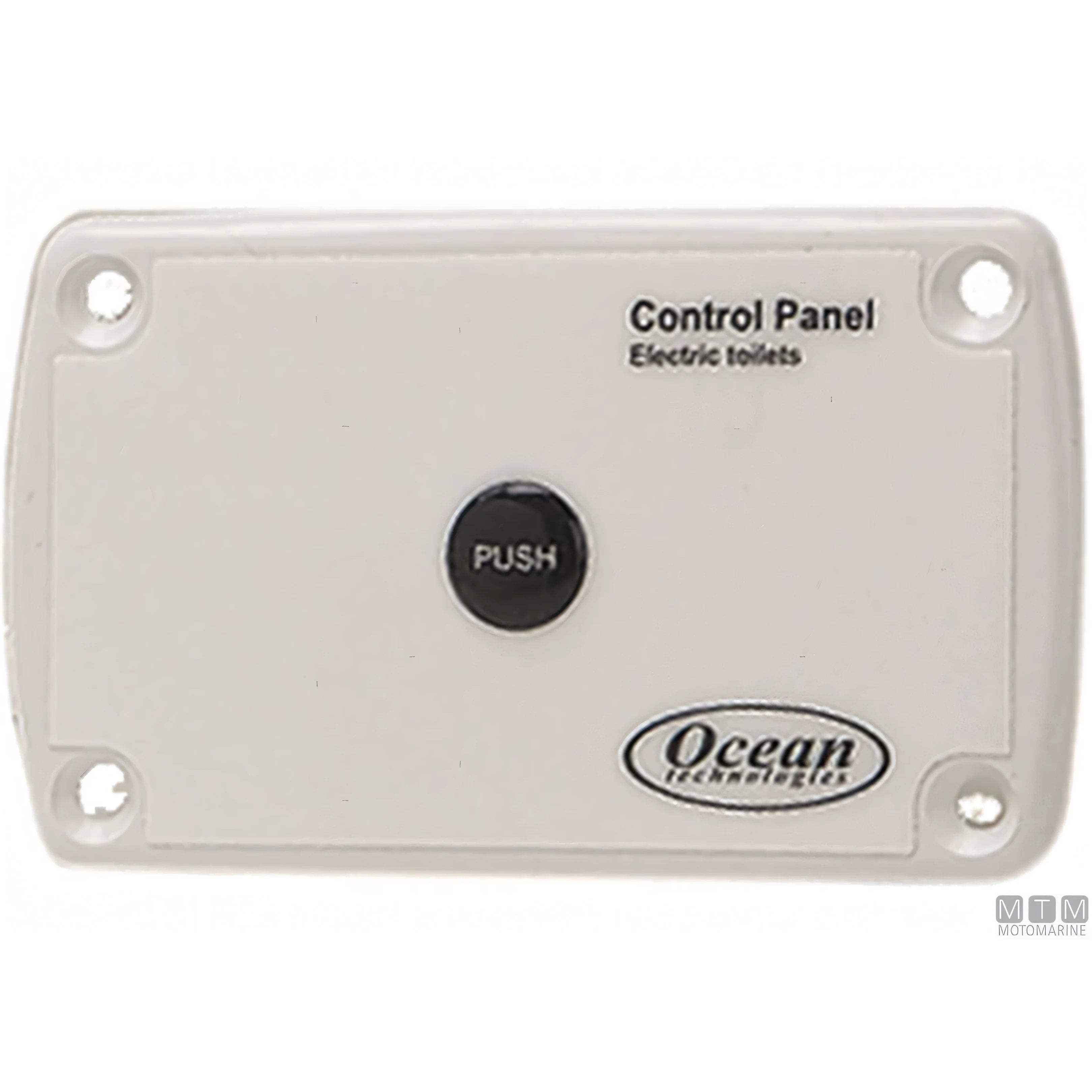 WC elettrico nautico Ocean Ultra Slim Silent Bevelled — 12V
