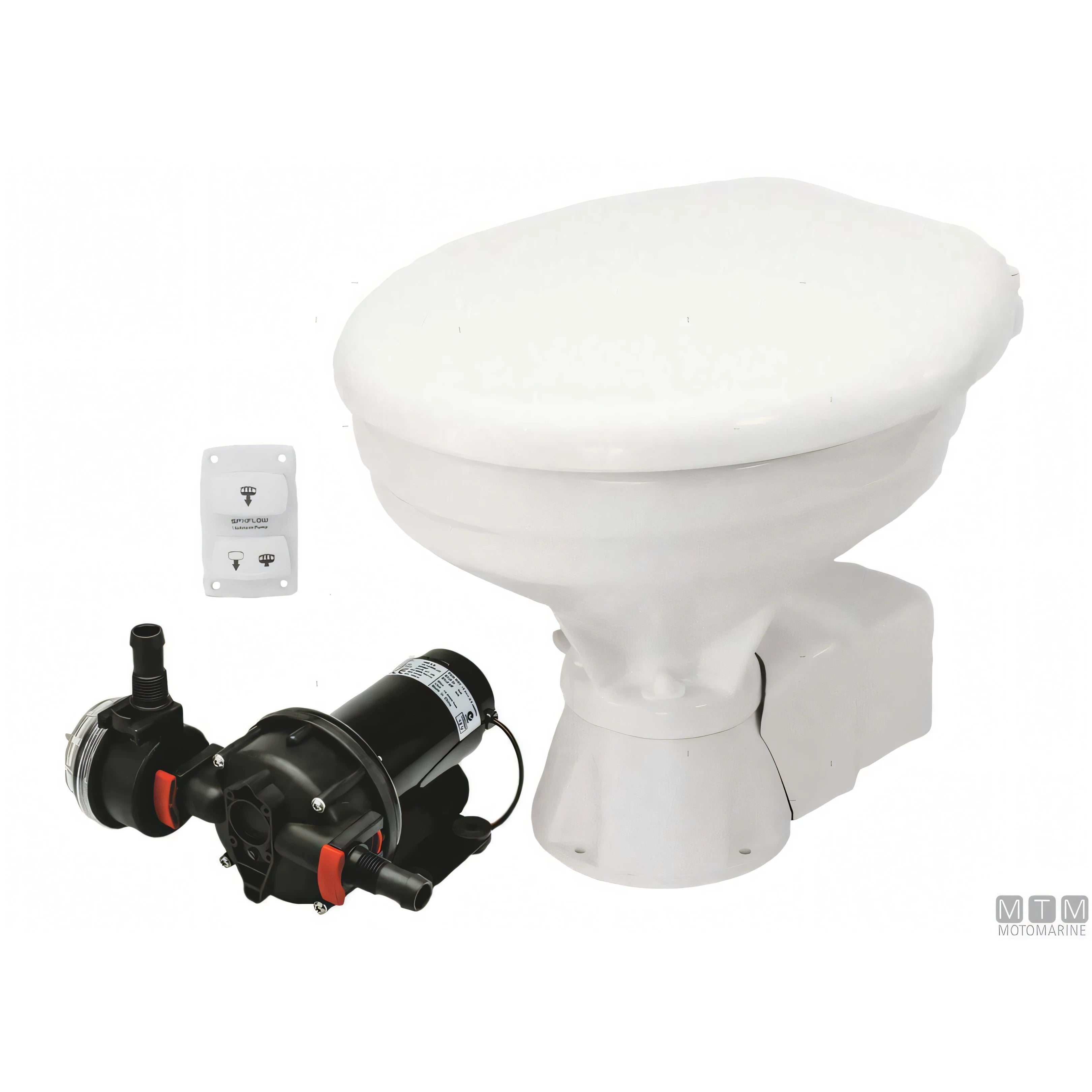 Toilet elettrica Johnson SPX Aqua-T Silent — Comfort 12V