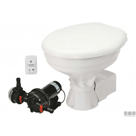 Toilet elettrica Johnson SPX Aqua-T Silent — Comfort 12V
