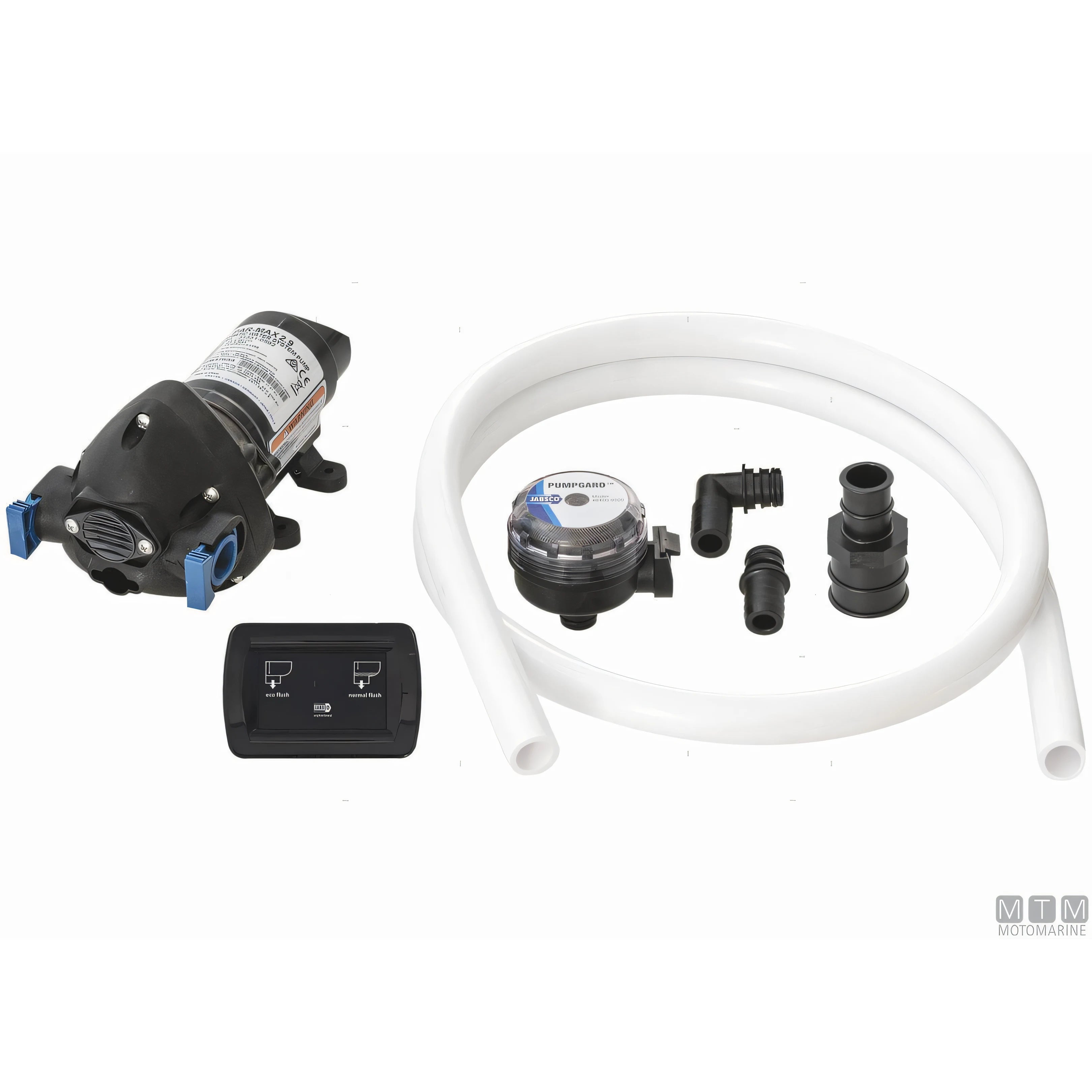 Jabsco WC elettrico Compact Quiet E2 — 12V