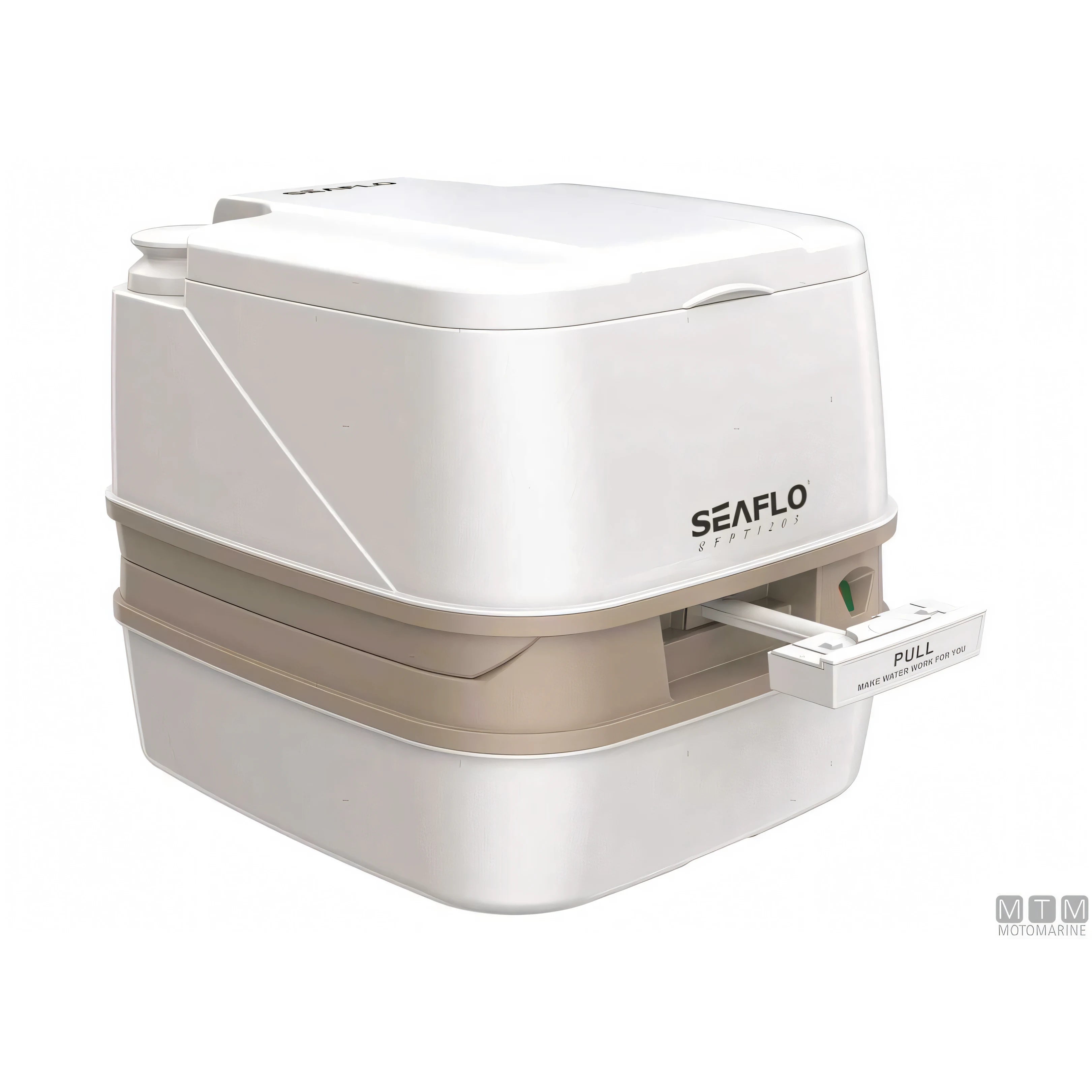 Seaflo toilet portatile porta potty in plastica — 12 L