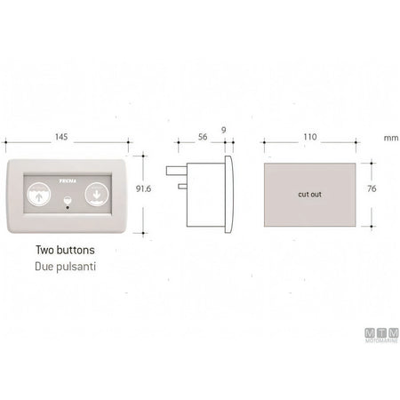 Tecma WC Silence Plus 2G pannello All-in-One SFT — Toilet Standard 12V