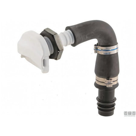 Tecma ricambio originale toilette serie Compact — Pompa maceratore MAC4 12V con manicotto