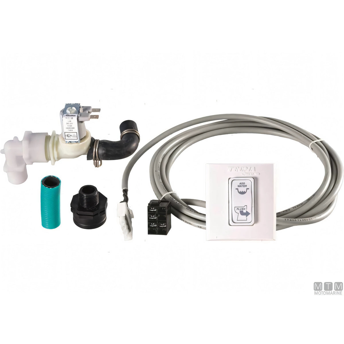 Tecma ricambio originale toilette serie Compact — Pannello ed elettrovalvola Eco 24V