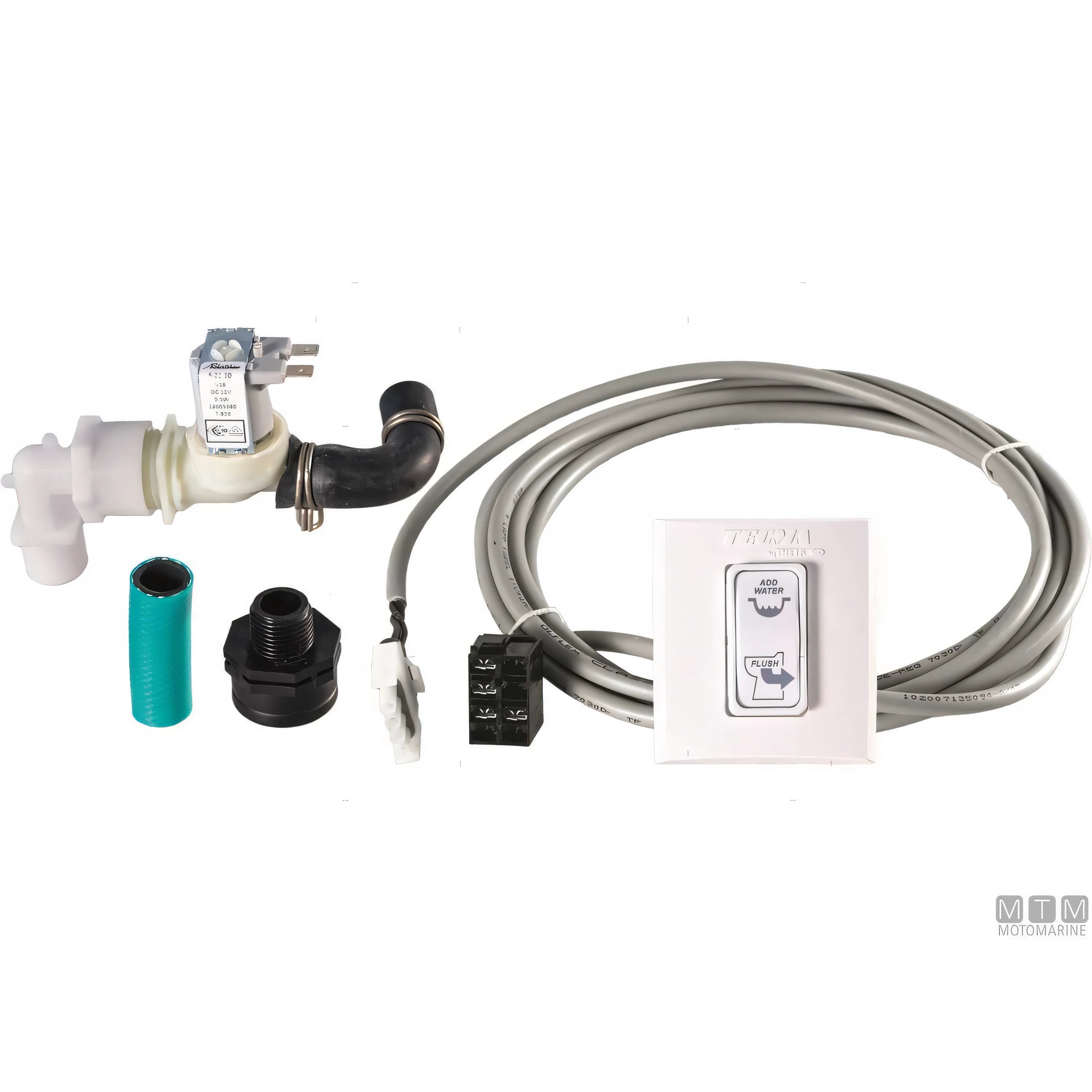 Tecma ricambio originale toilette serie Compact — Pannello ed elettrovalvola Eco 24V