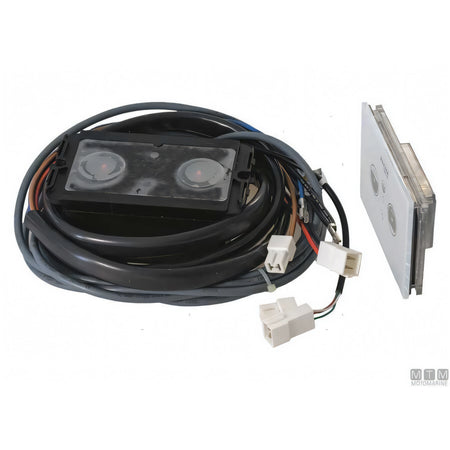 Tecma pannello controllo toilet nautico serie SFT — All-in-One 1 pulsante