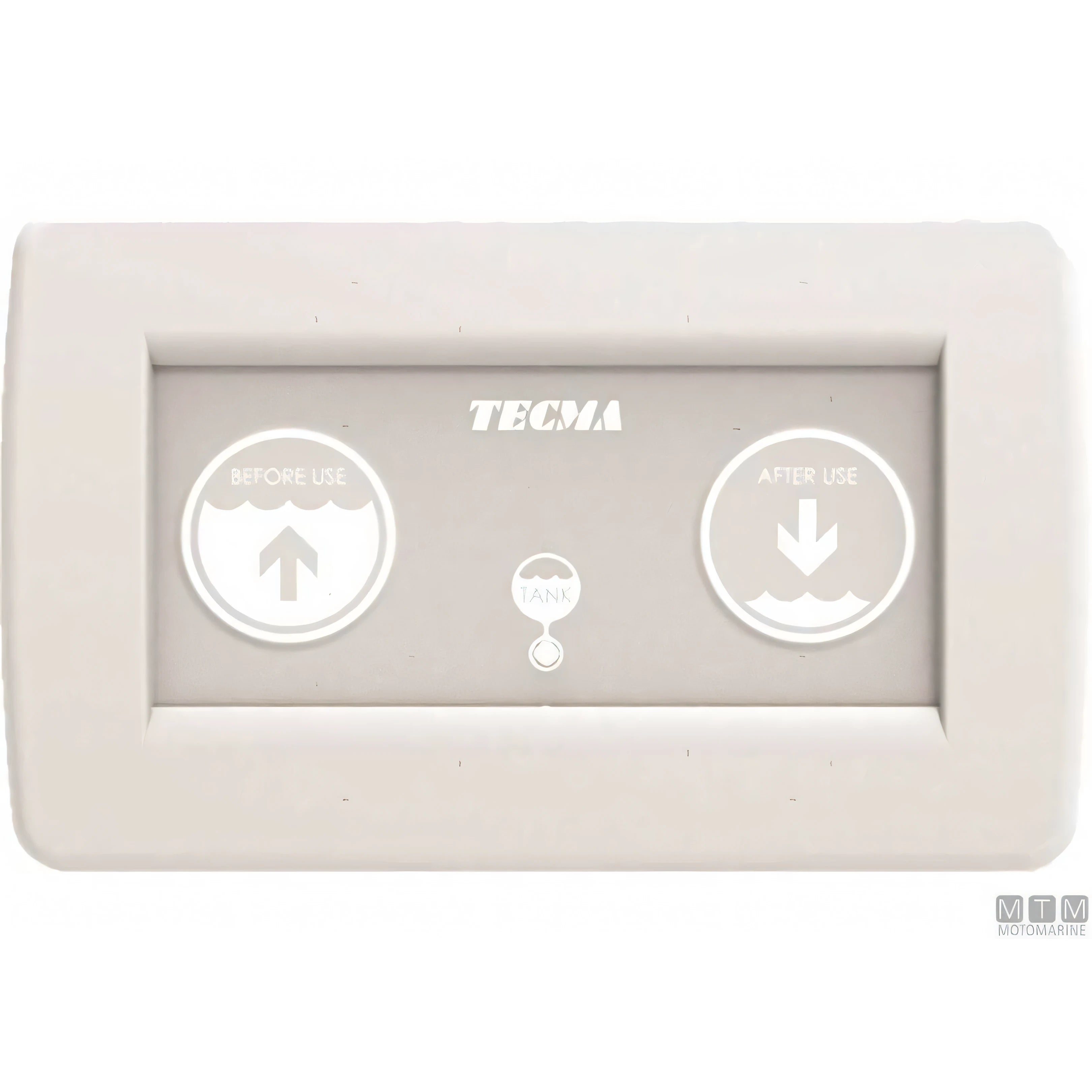 Tecma pannello controllo toilet nautico serie SFT — All-in-One 1 pulsante