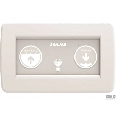 Tecma pannello controllo toilet nautico serie SFT — All-in-One 1 pulsante