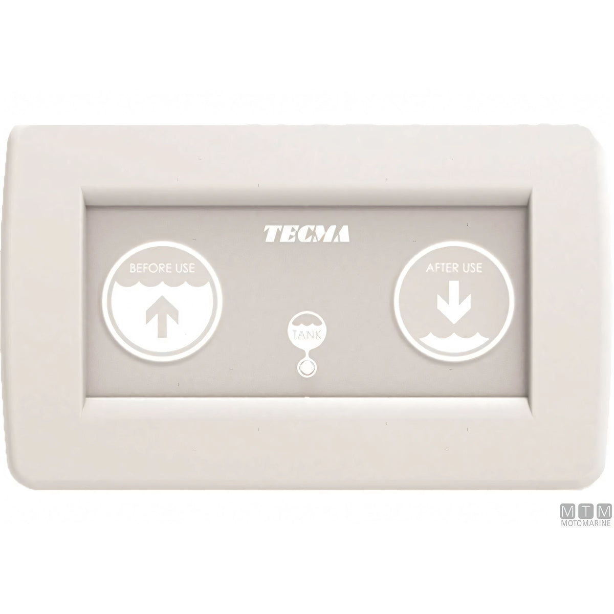 Tecma pannello controllo toilet nautico serie SFT — All-in-One 2 pulsanti