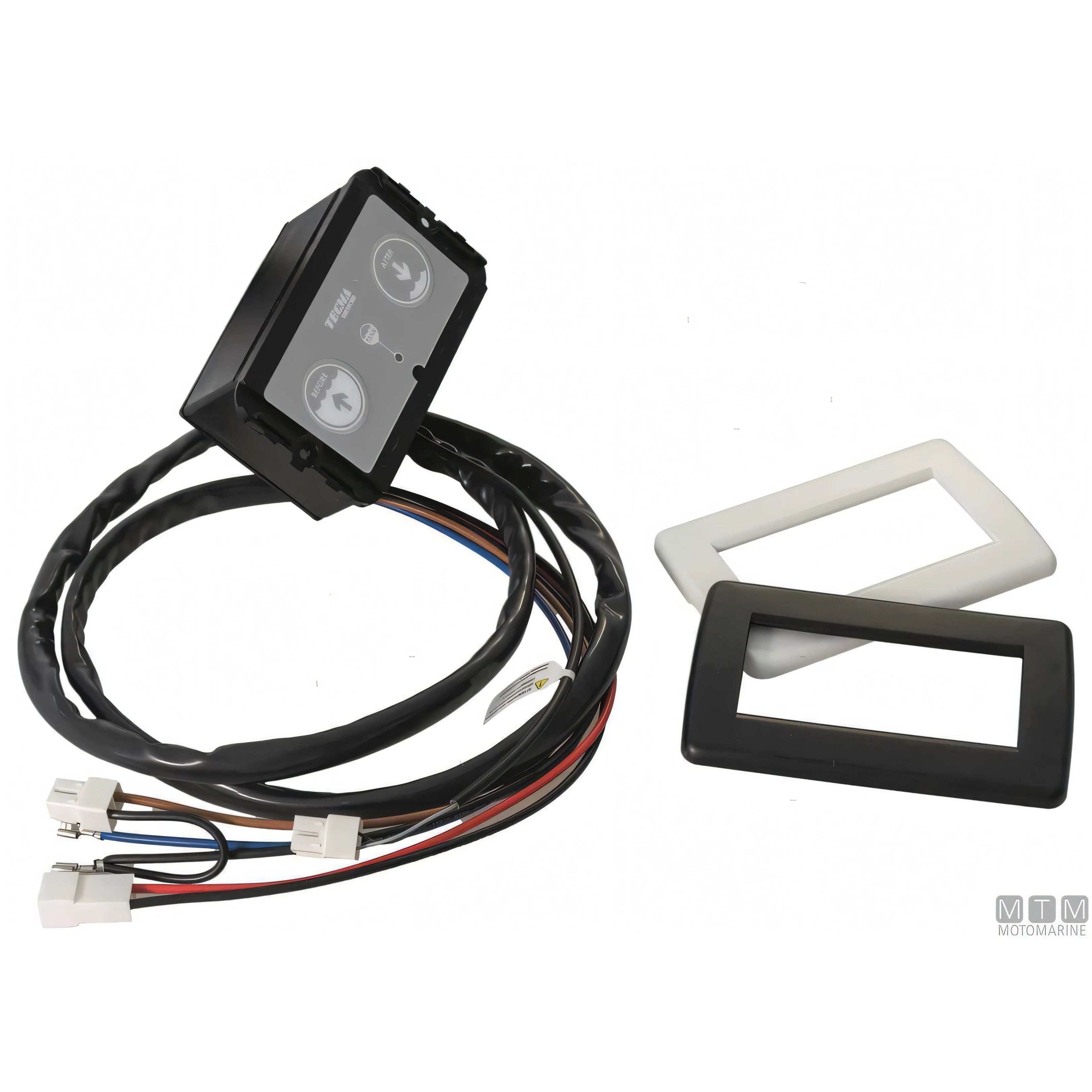Tecma pannello controllo toilet nautico serie SFT — All-in-One 2 pulsanti