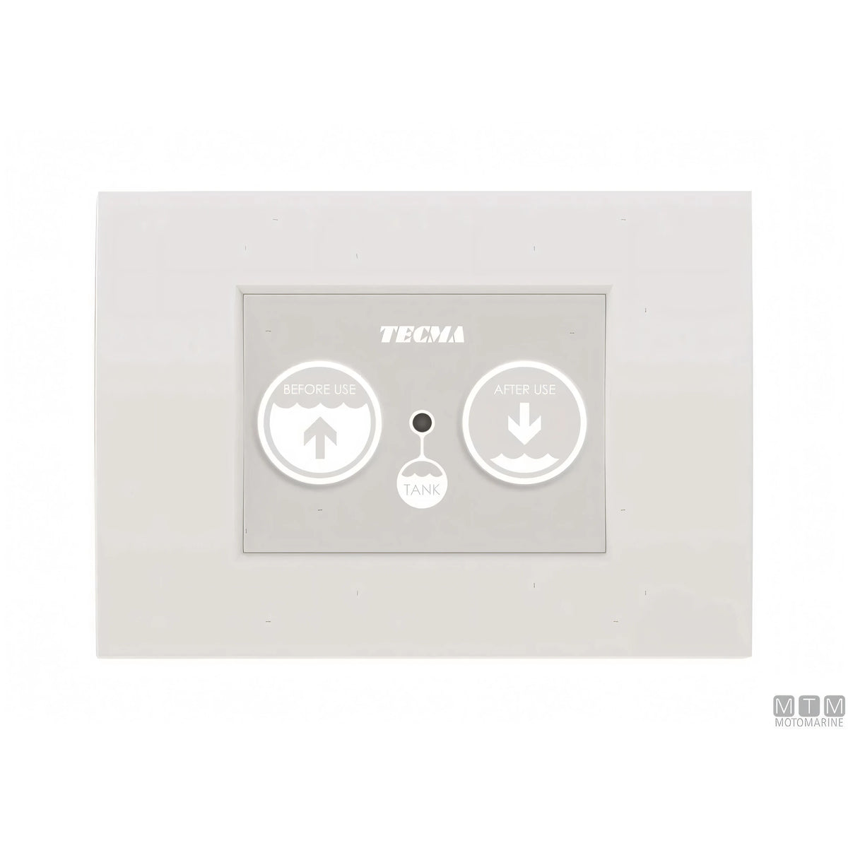 Tecma pannello controllo toilet nautico serie SFT — Multiframe 2 pulsanti