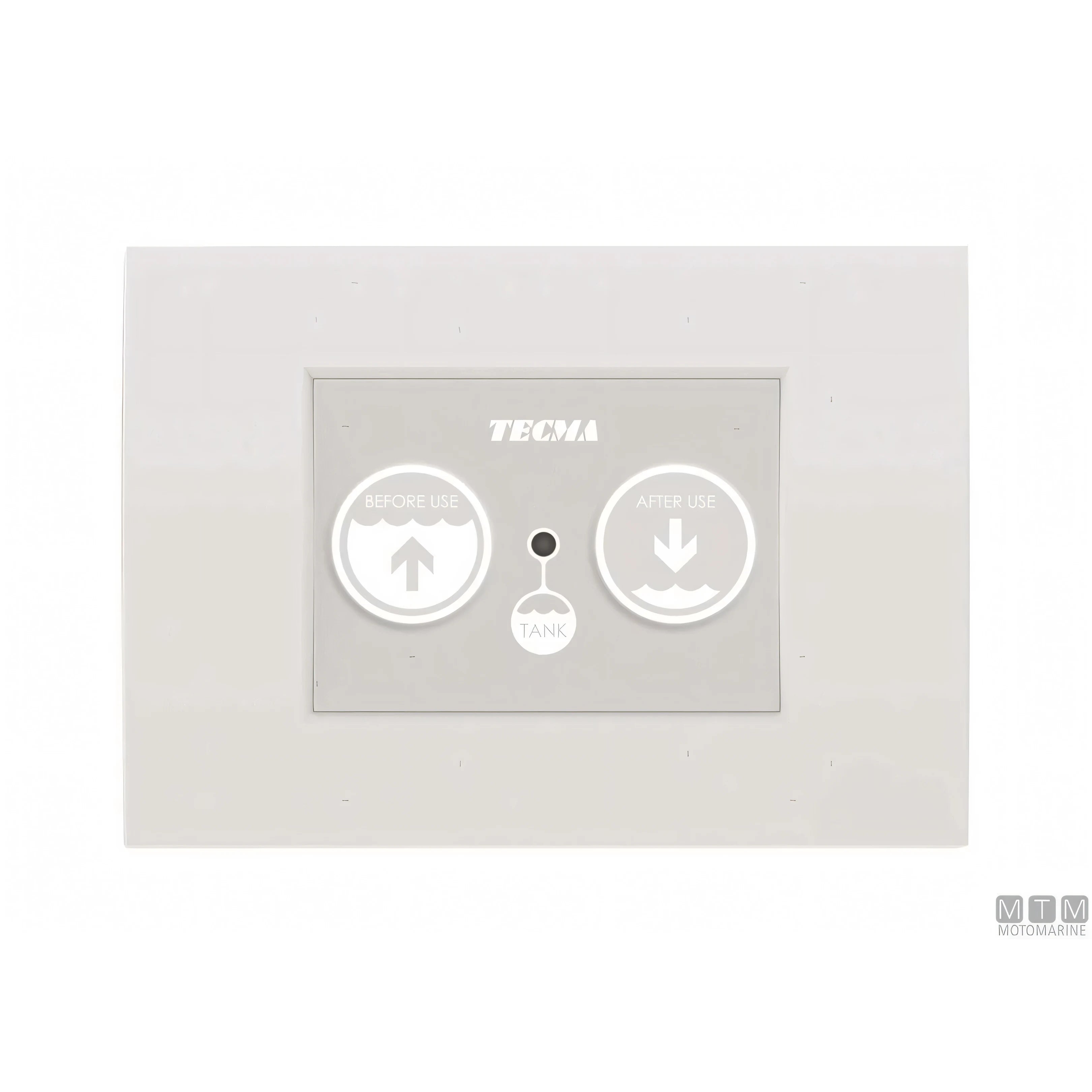 Tecma pannello controllo toilet nautico serie SFT — Multiframe 2 pulsanti