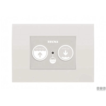 Tecma pannello controllo toilet nautico serie SFT — Multiframe 2 pulsanti
