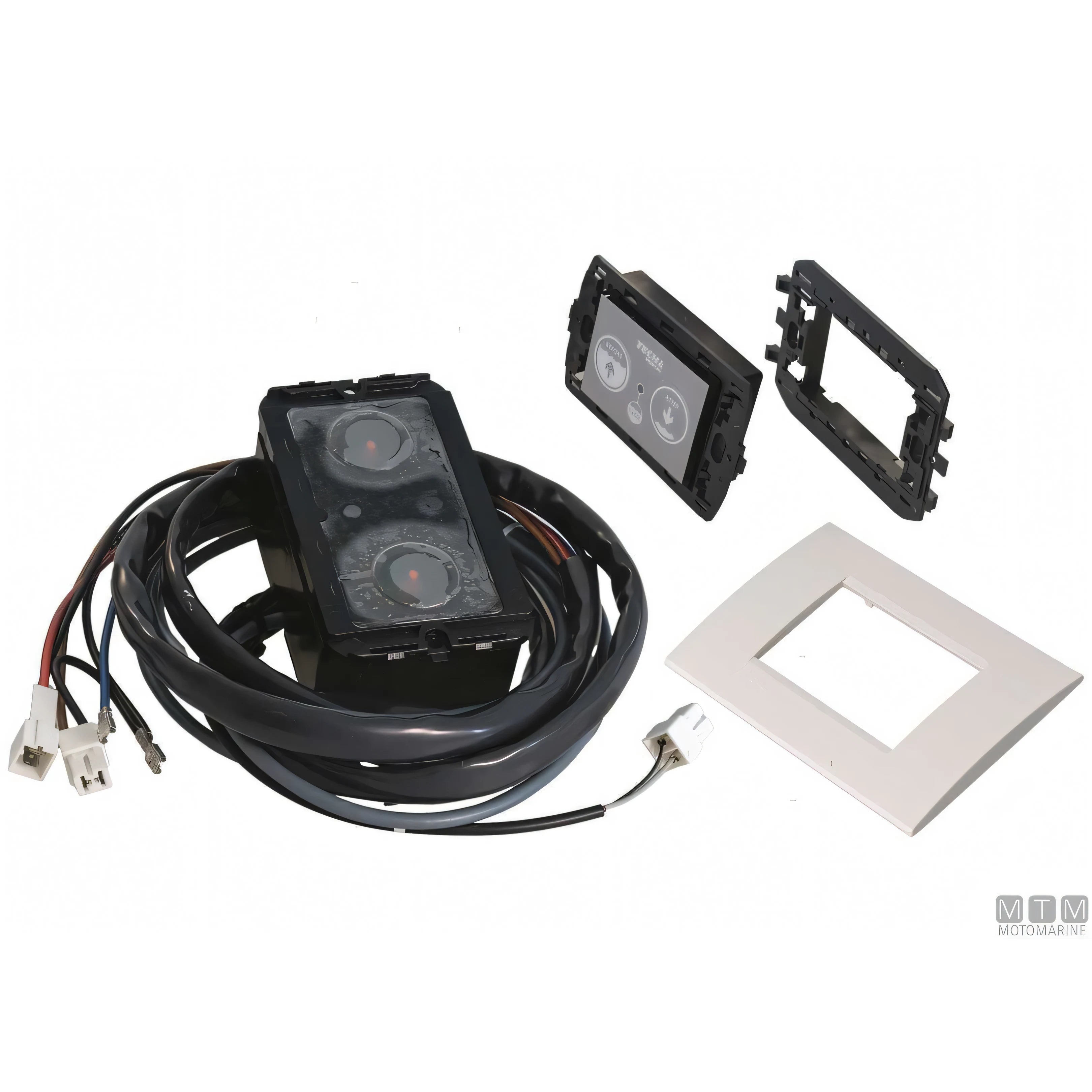 Tecma pannello controllo toilet nautico serie SFT — Multiframe 2 pulsanti