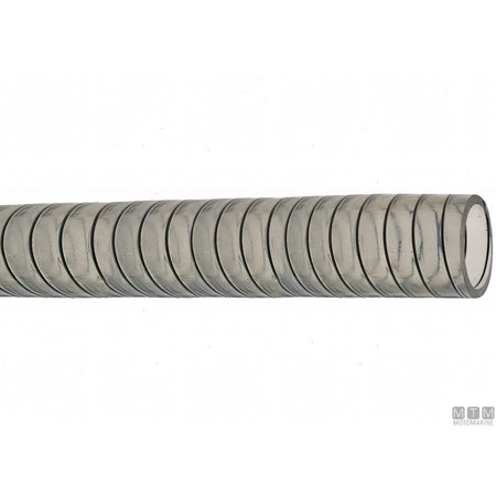 Tubo Hoses Technology trasparente in PVC con spirale in acciaio