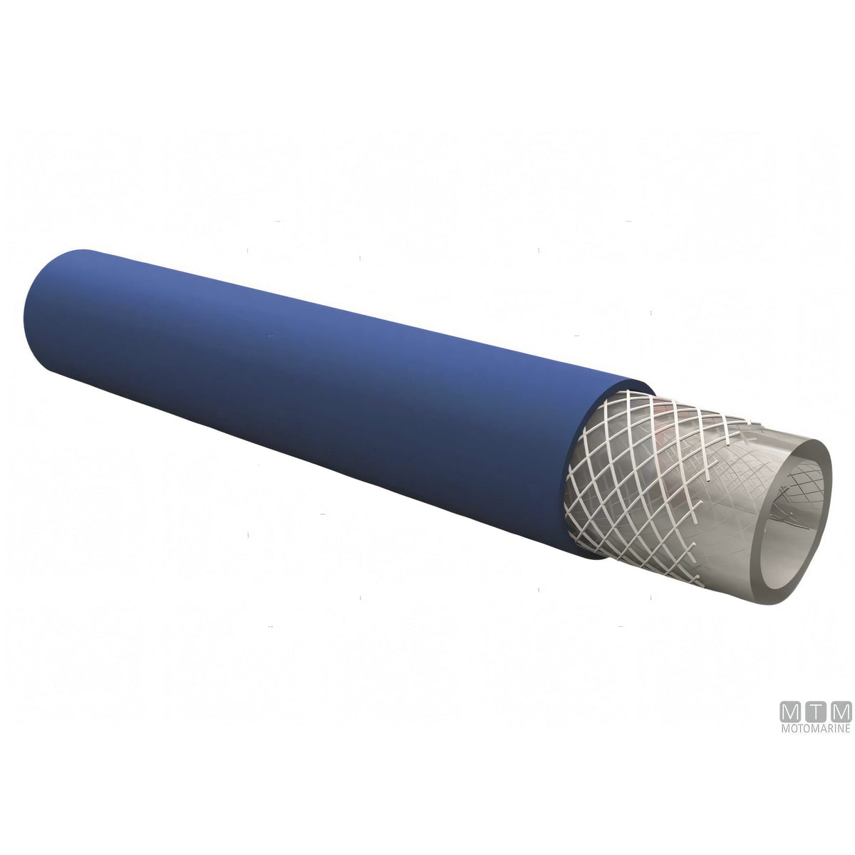 Fitt Refittex tubo acqua atossico PVC per impianti nautici — Ø 12,3 mm Blu — 50 m