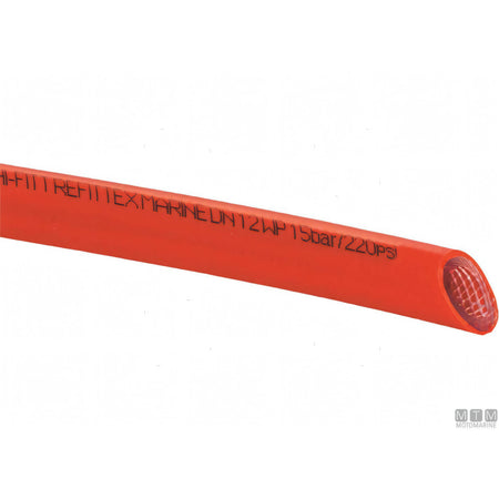 Fitt Refittex tubo acqua atossico PVC per impianti nautici — Ø 19 mm Rosso — 50 m