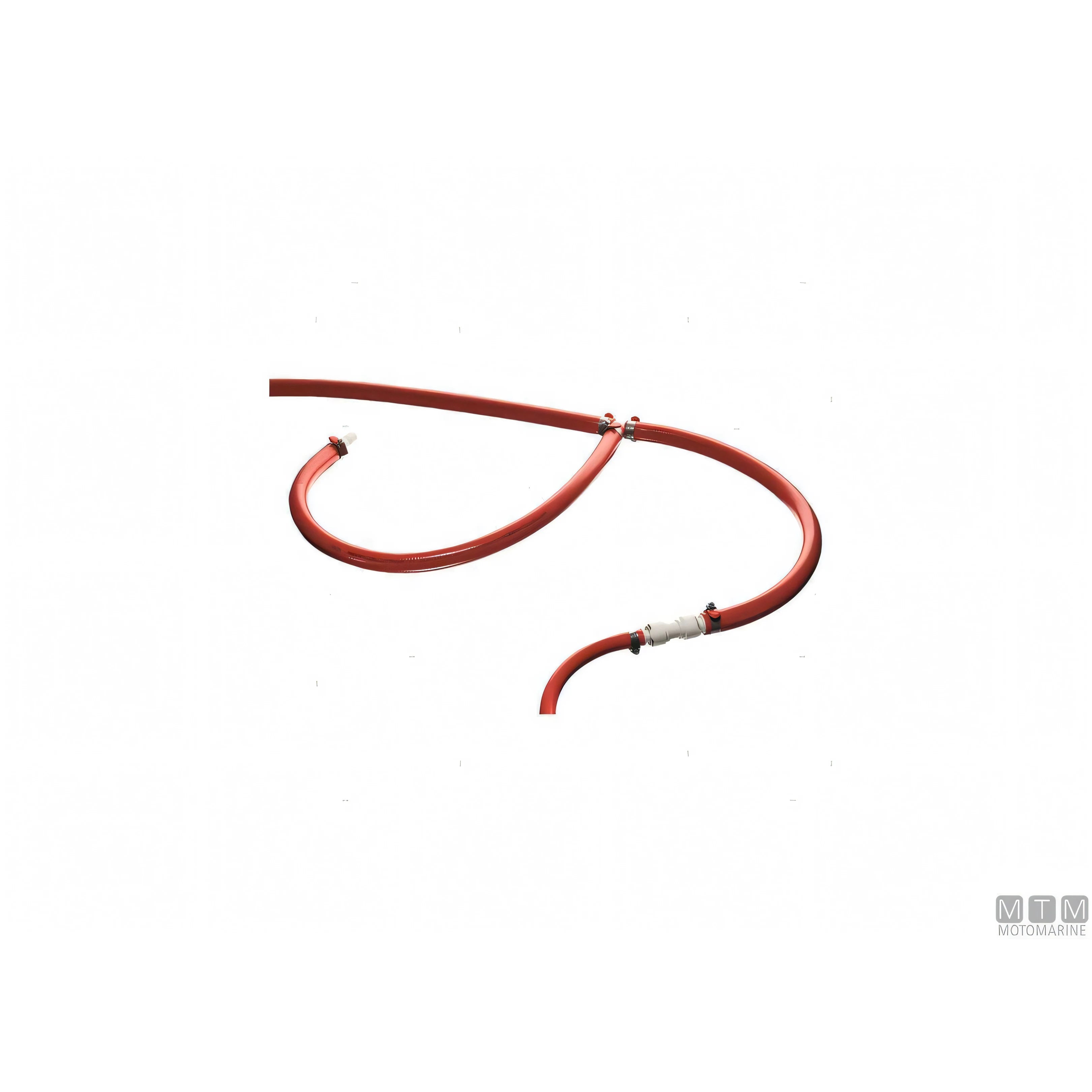 Fitt Refittex tubo acqua atossico PVC per impianti nautici — Ø 19 mm Rosso — 50 m