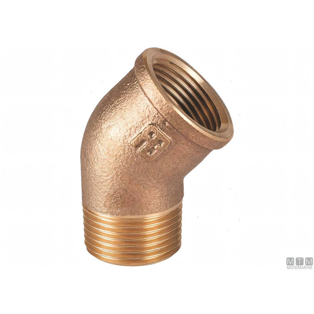 Guidi Gomito 45° F-M Bronzo — 3/8''