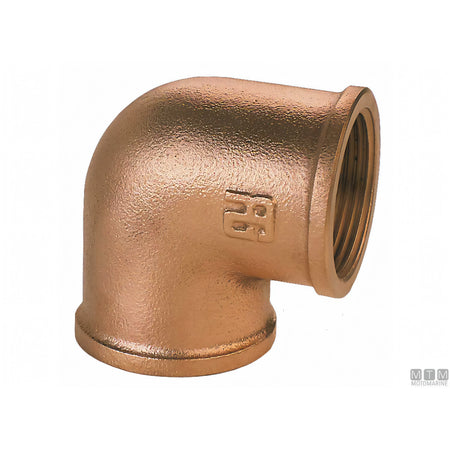 Guidi gomito F-F in bronzo — 3/8"