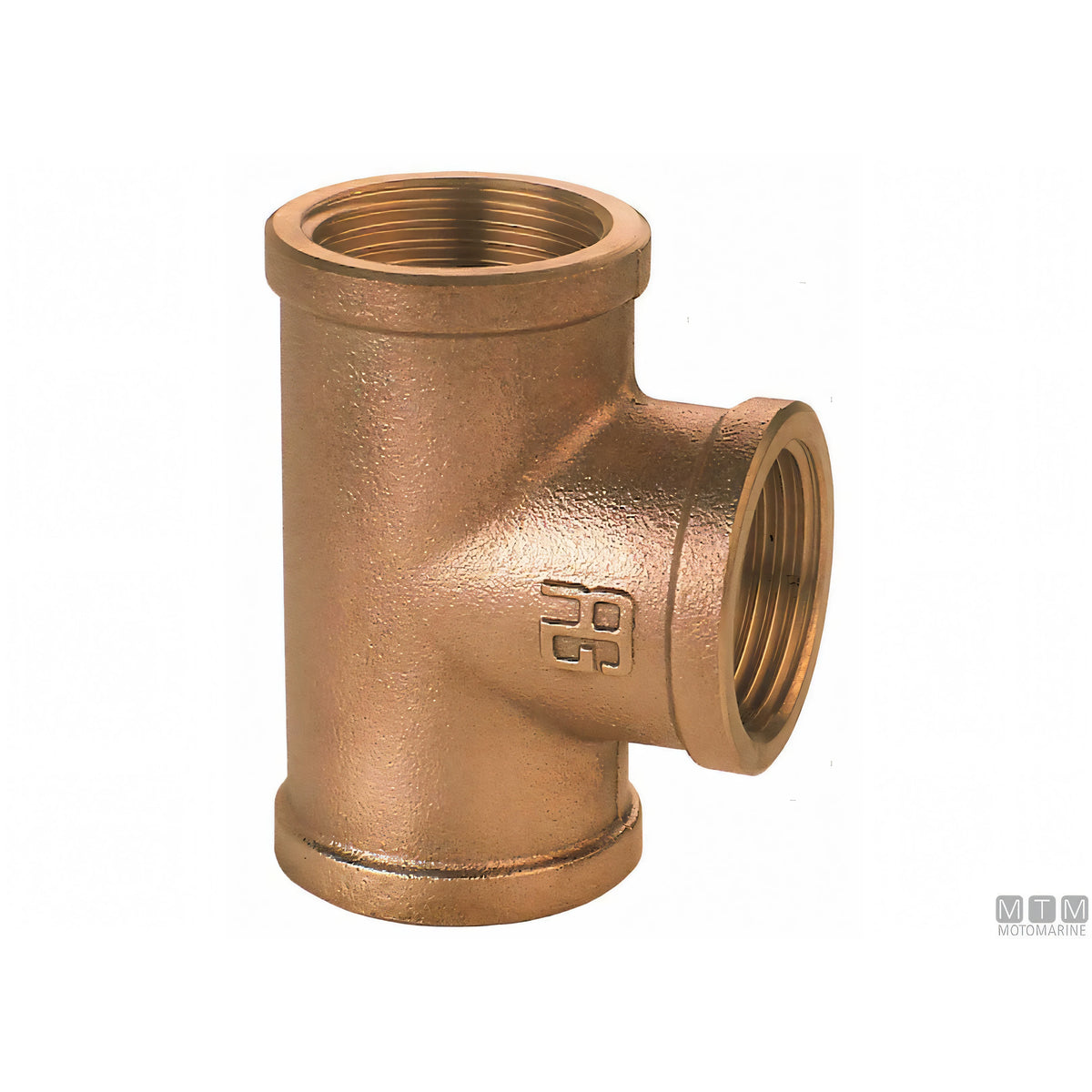 Guidi raccordo a T in bronzo filettatura gas — 3/8''