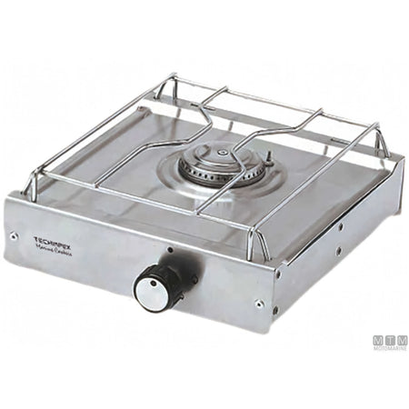 Techimpex fornello a gas Capri Ponza acciaio inox 18/8 — Capri 1 fuoco