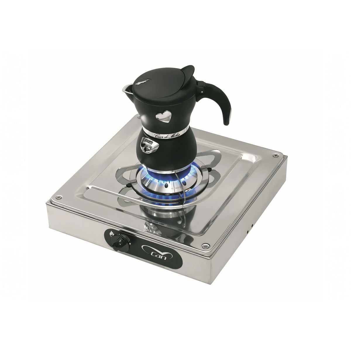 Can Hotty fornello a gas inox 18/8 — Fornello 1 fuoco