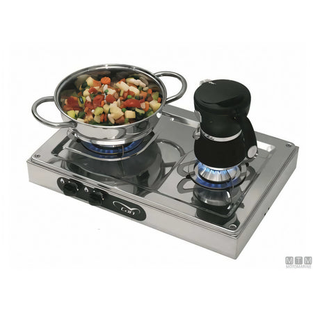 Can Hotty fornello a gas inox 18/8 — Fornello 1 fuoco