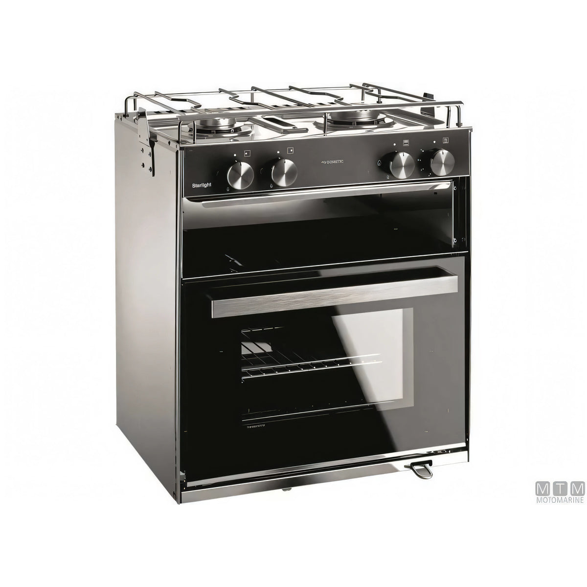 Dometic Cucina SunLight 2 fuochi con forno acciaio inox 18/8 — SunLight 2 fuochi