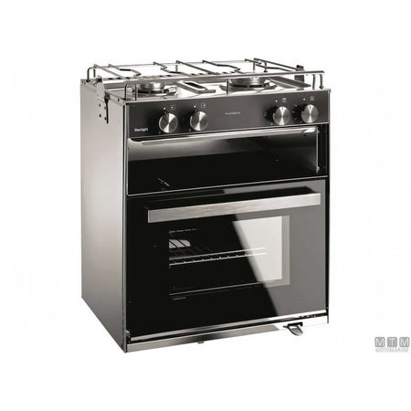 Dometic Cucina SunLight 2 fuochi con forno acciaio inox 18/8 — SunLight 2 fuochi