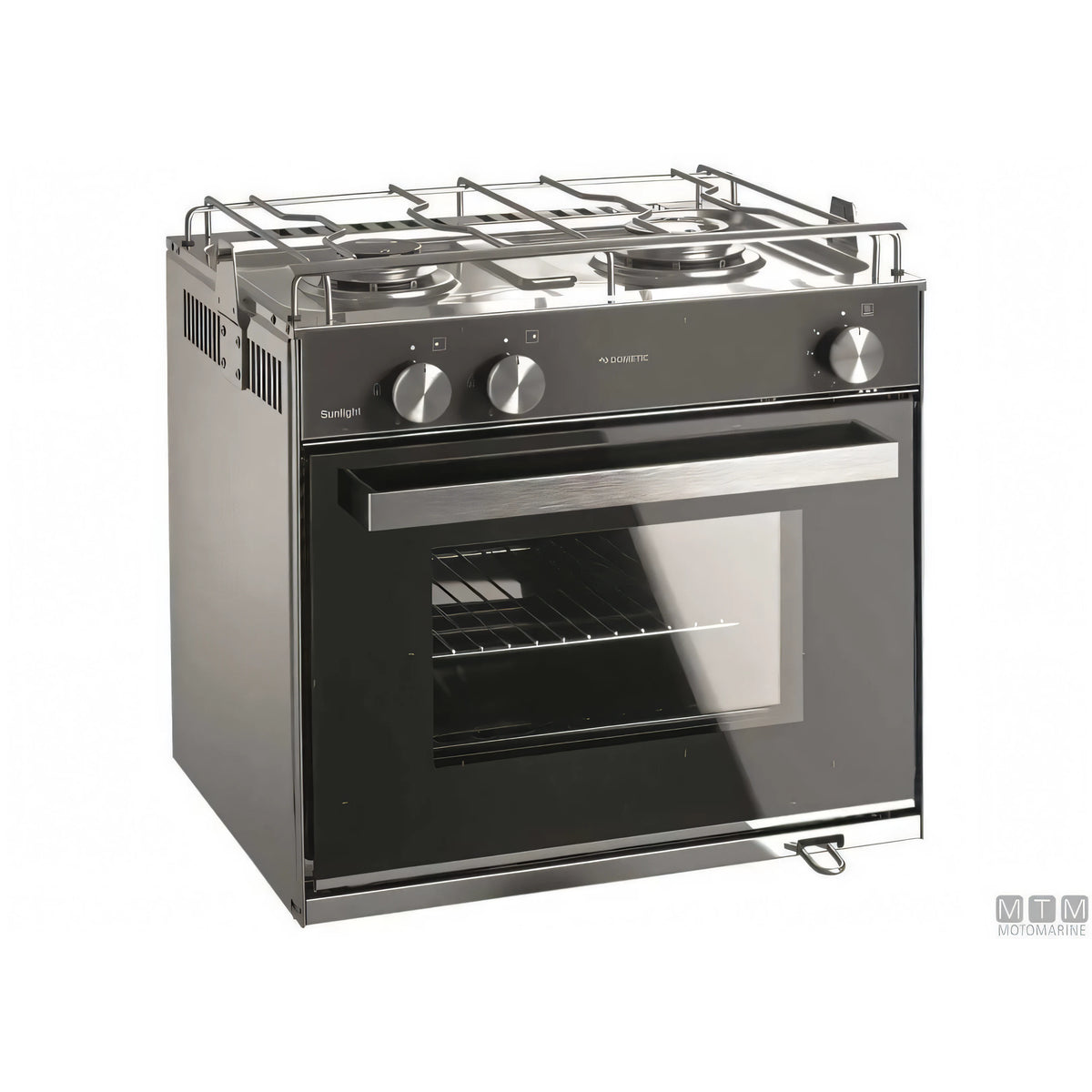 Dometic Cucina SunLight 2 fuochi con forno acciaio inox 18/8 — SunLight 2 fuochi