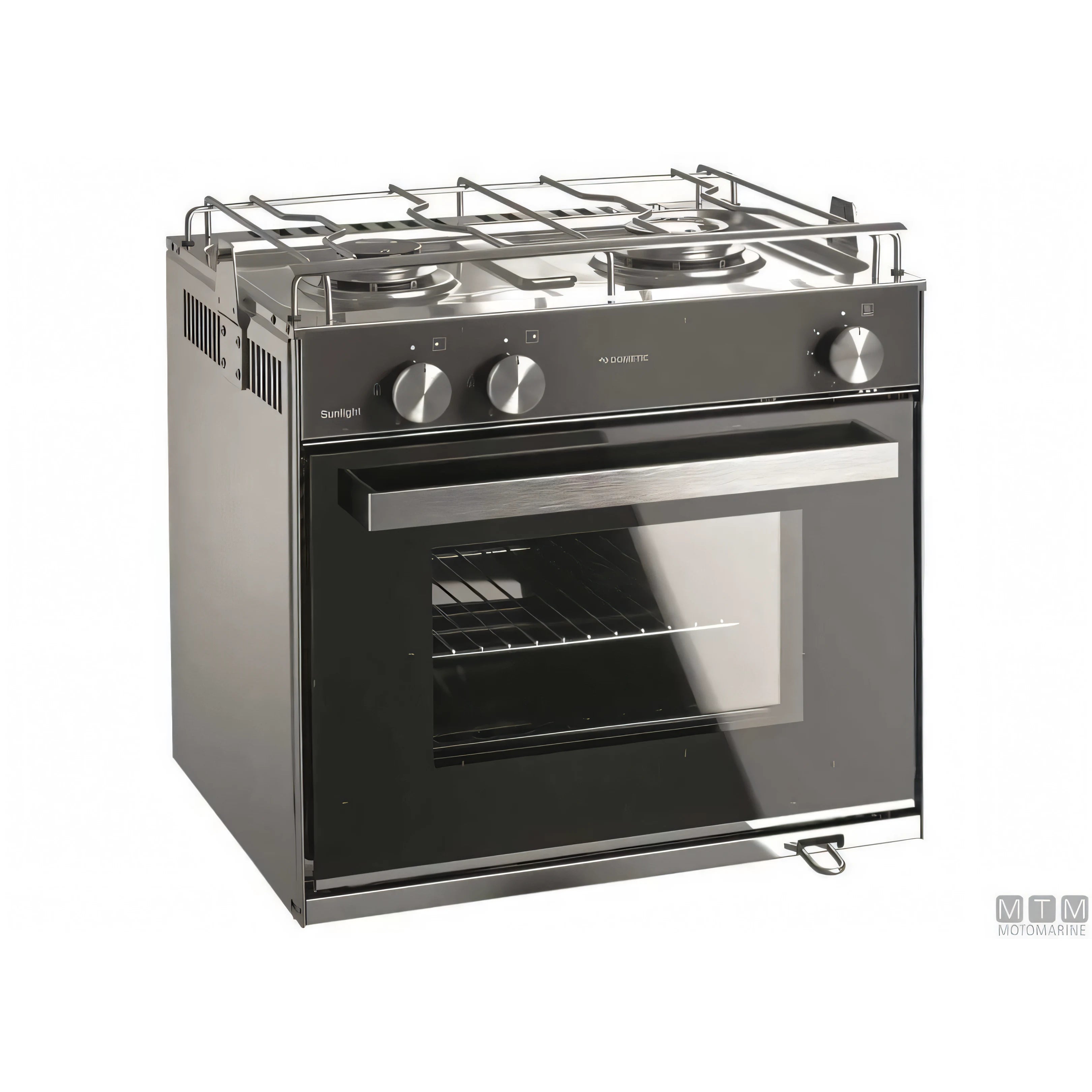 Dometic Cucina SunLight 2 fuochi con forno acciaio inox 18/8 — SunLight 2 fuochi