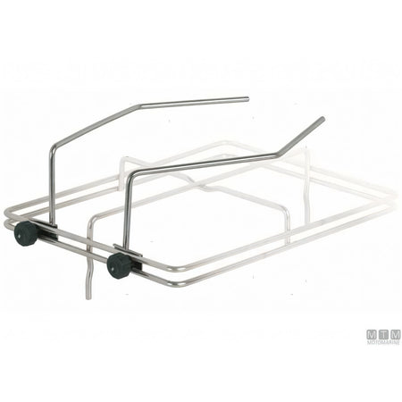 Cucina a gas CAN con forno in acciaio inox 18/8 — 2 Fuochi