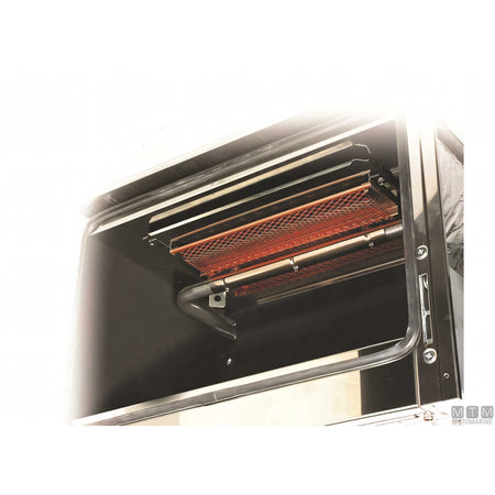 Motomarine cucina a gas Parker 2 fuochi forno inox 18/8 — 2 fuochi + forno