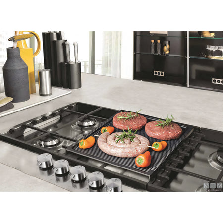 Parker piastra barbecue teflonata in alluminio — 380 x 265 mm