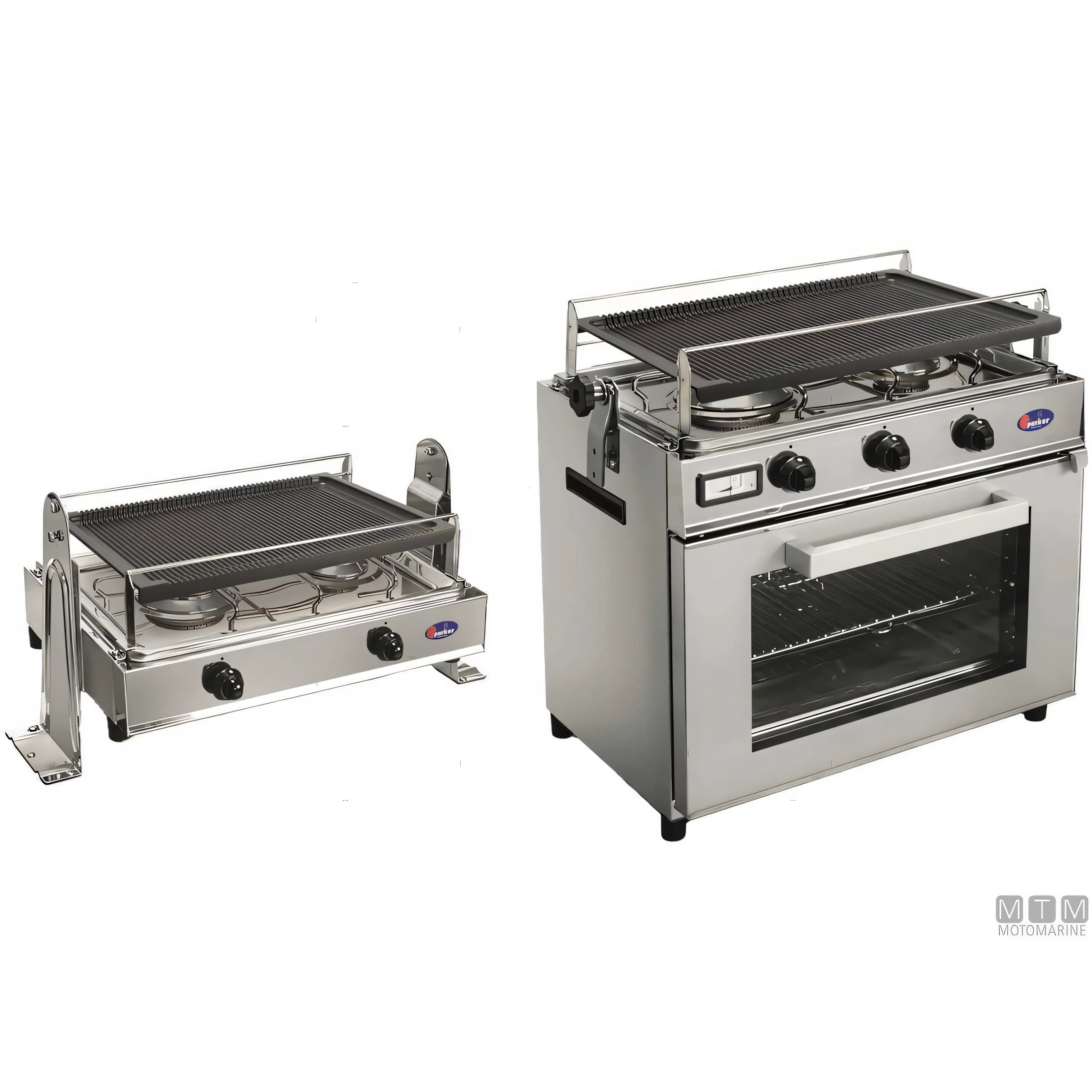 Parker piastra barbecue teflonata in alluminio — 380 x 265 mm