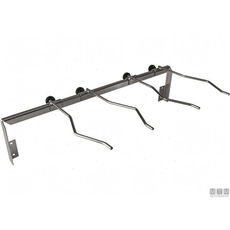 Techimpex fornello a gas Capri Ponza acciaio inox 18/8 — Ponza 2 fuochi - Fermapentole