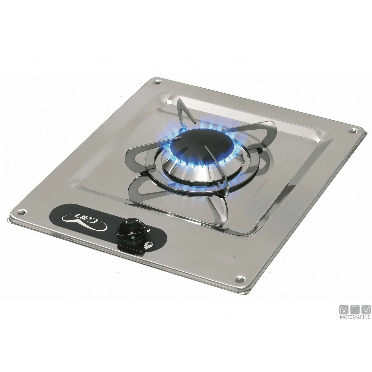 Can Burny fornello 1 fuoco acciaio inox — 320 x 285 mm