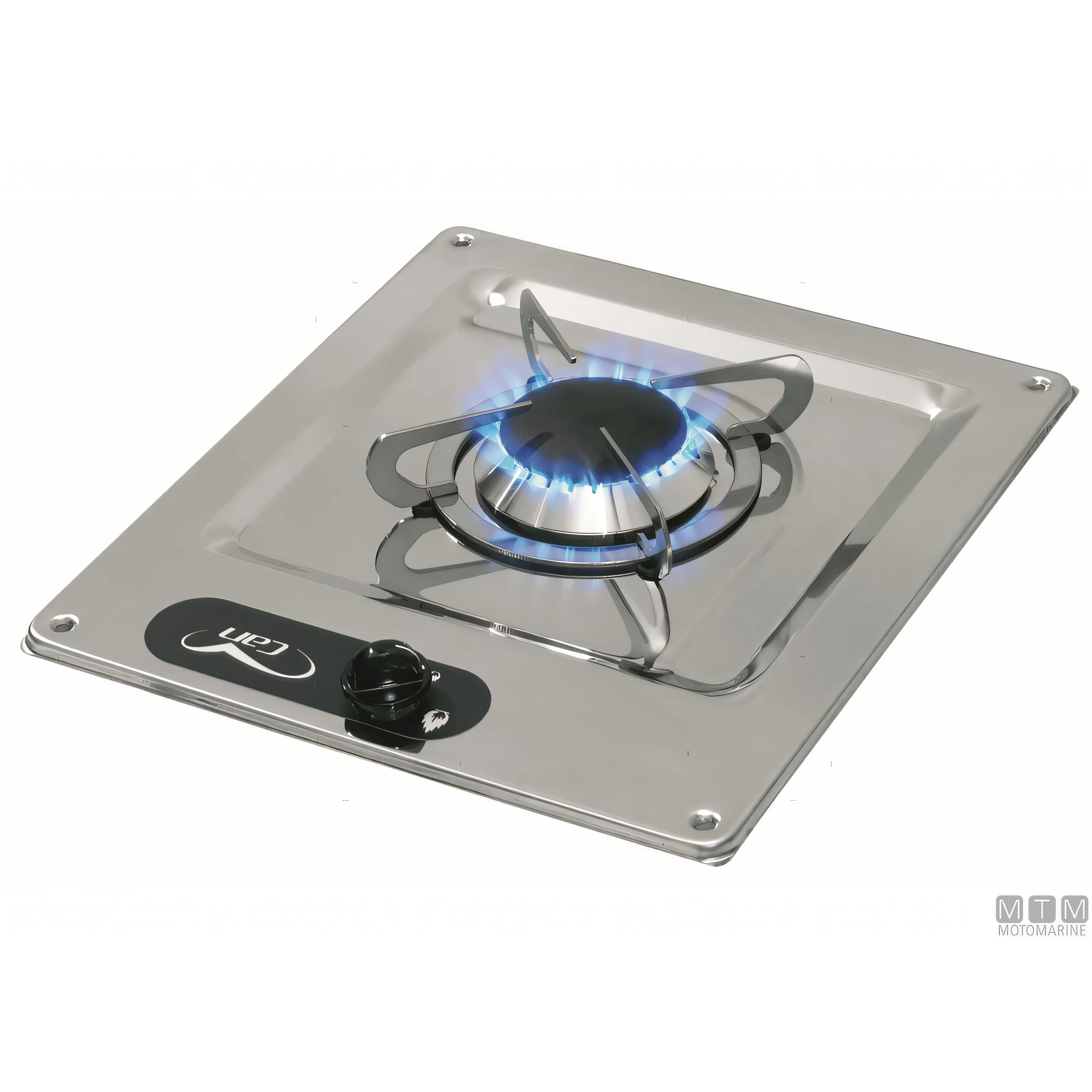 Can Burny fornello 1 fuoco acciaio inox — 320 x 285 mm