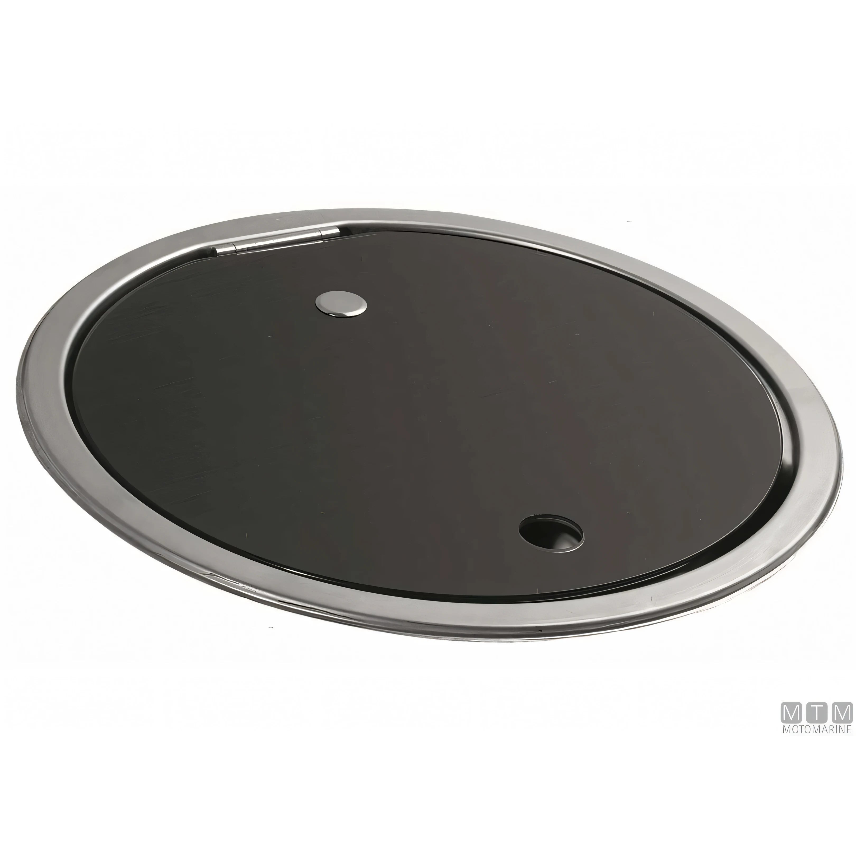 Can Hoodiny fornello 1 fuoco acciaio inox con coperchio — Ø 340 mm