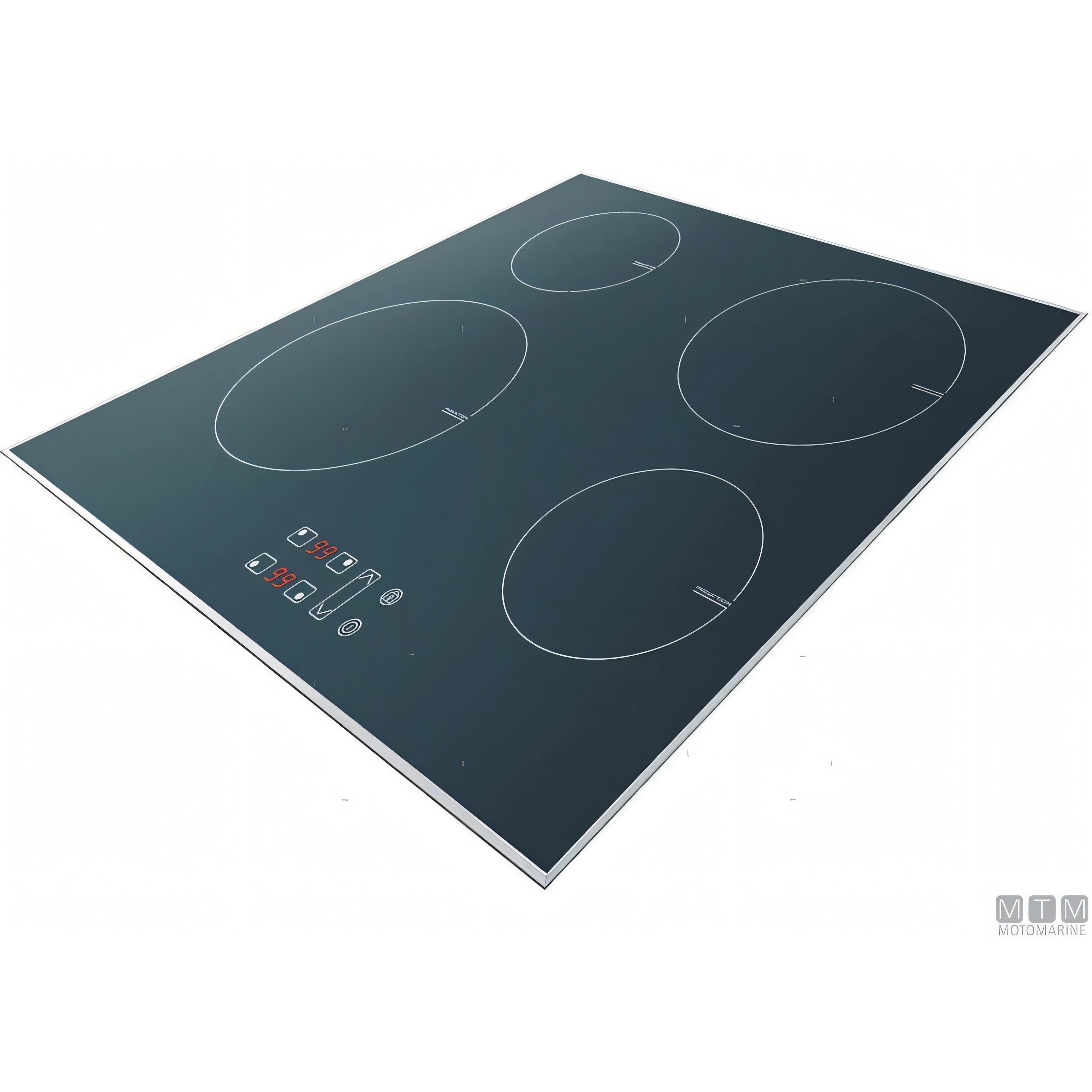 Techimpex piano cottura a induzione vetroceramica da incasso — Piano cottura 2 fuochi