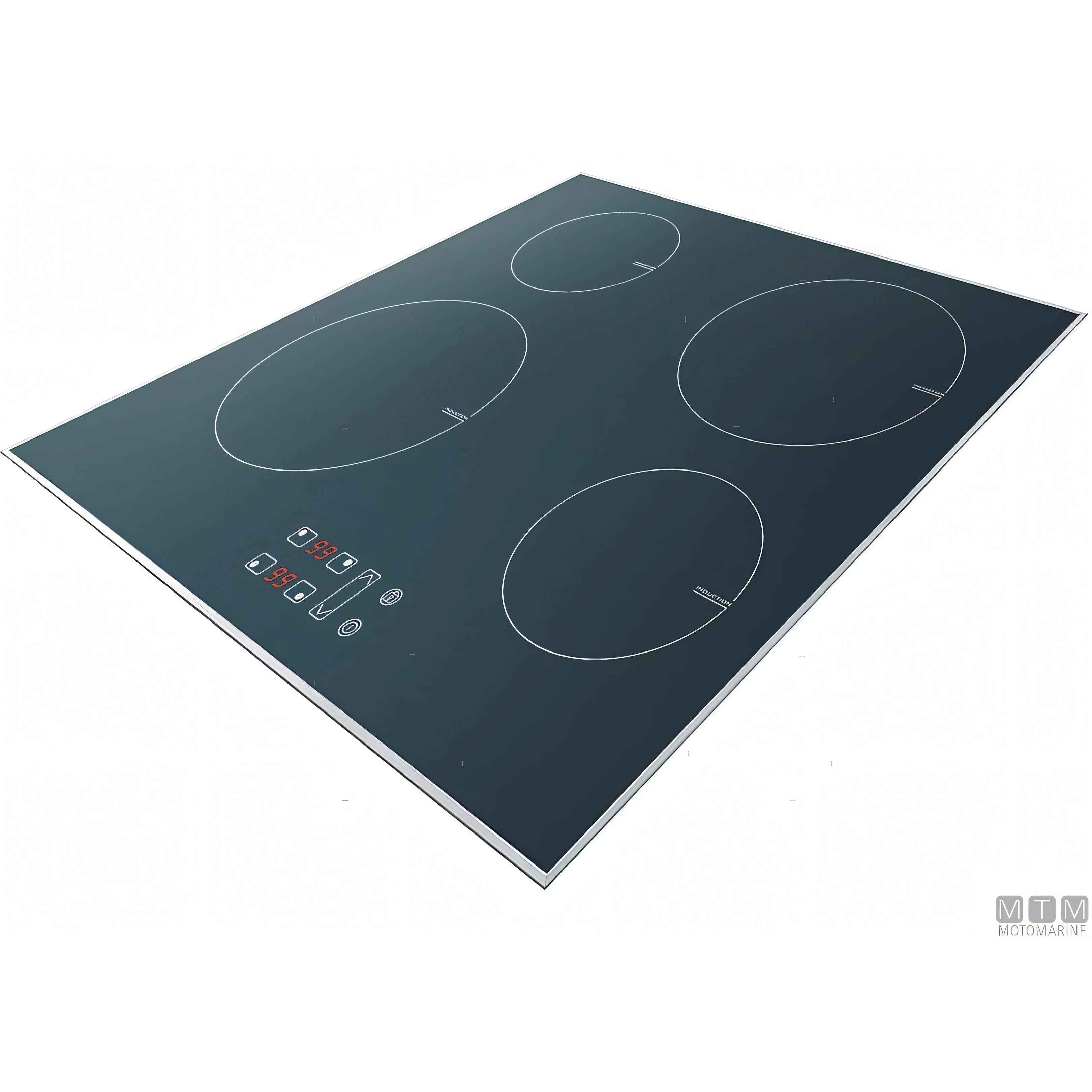 Techimpex piano cottura a induzione vetroceramica da incasso — Piano cottura 4 fuochi Grado