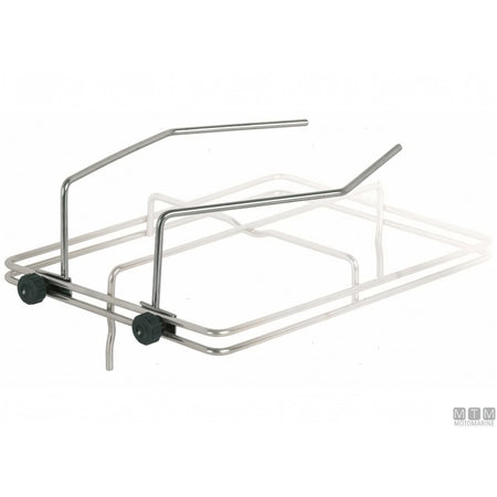 Cucina a gas CAN con forno in acciaio inox 18/8 — Fermapentole 2 Fuochi
