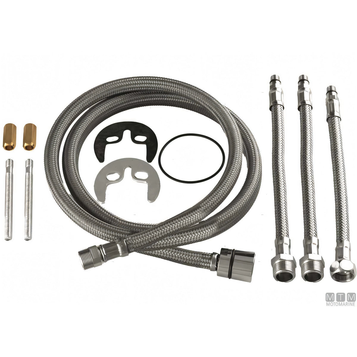 MTM miscelatore Elka Marine con doccetta ABS cromato — Con doccetta