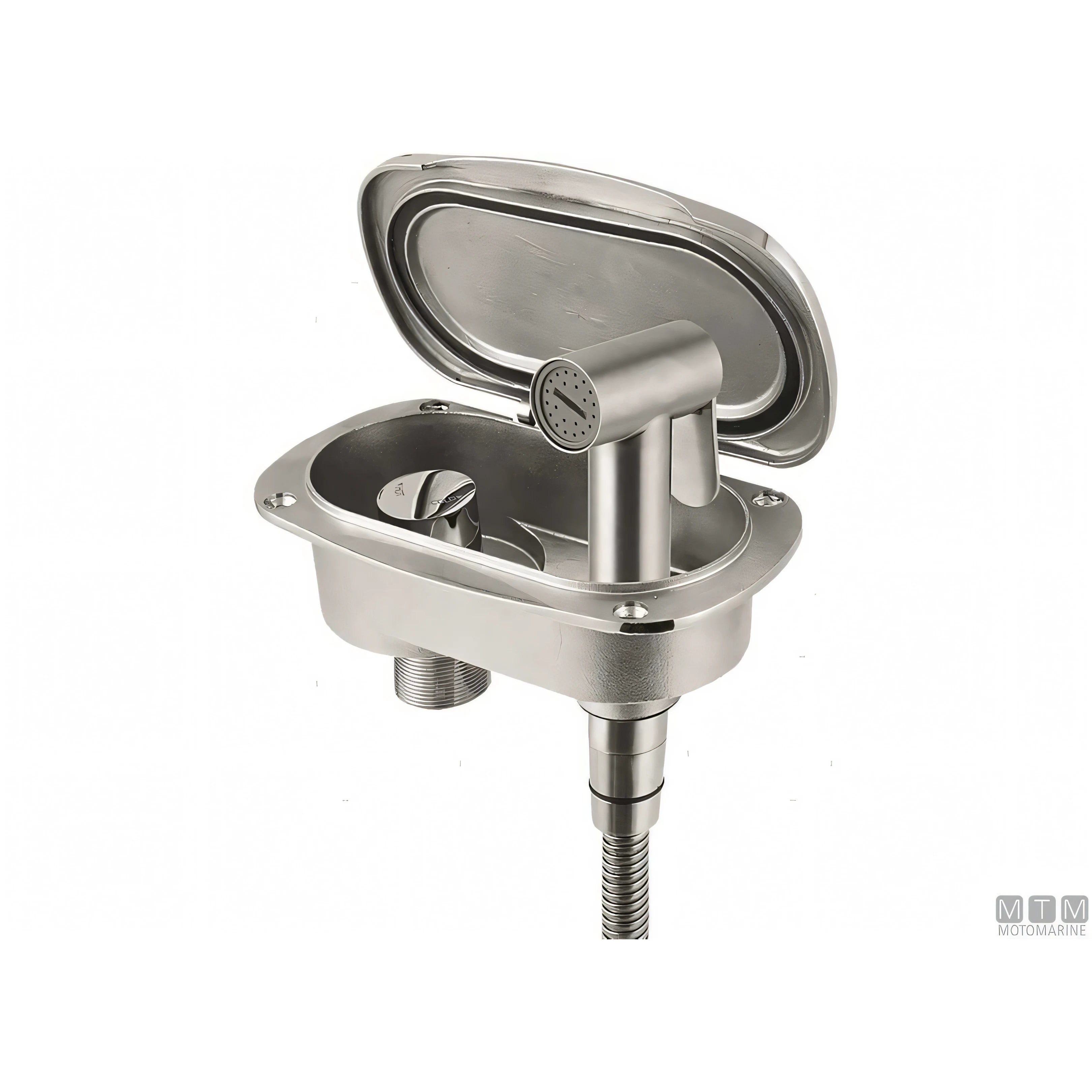 Kit doccetta mixer Motomarine in acciaio inox — Kit Mixer Doccetta