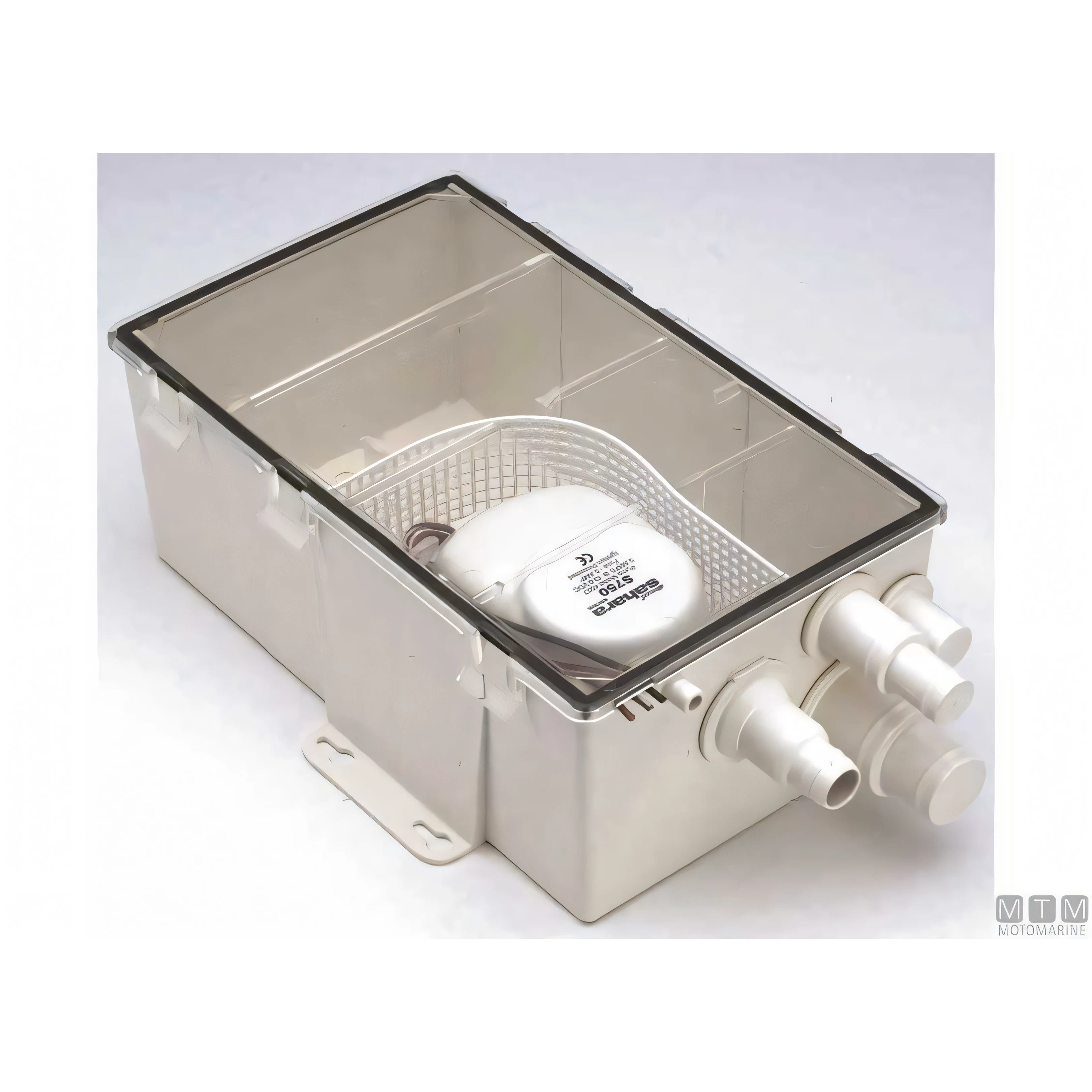 Attwood pozzetto raccolta acque grigie con pompa integrata — T500 12V - 500GPH