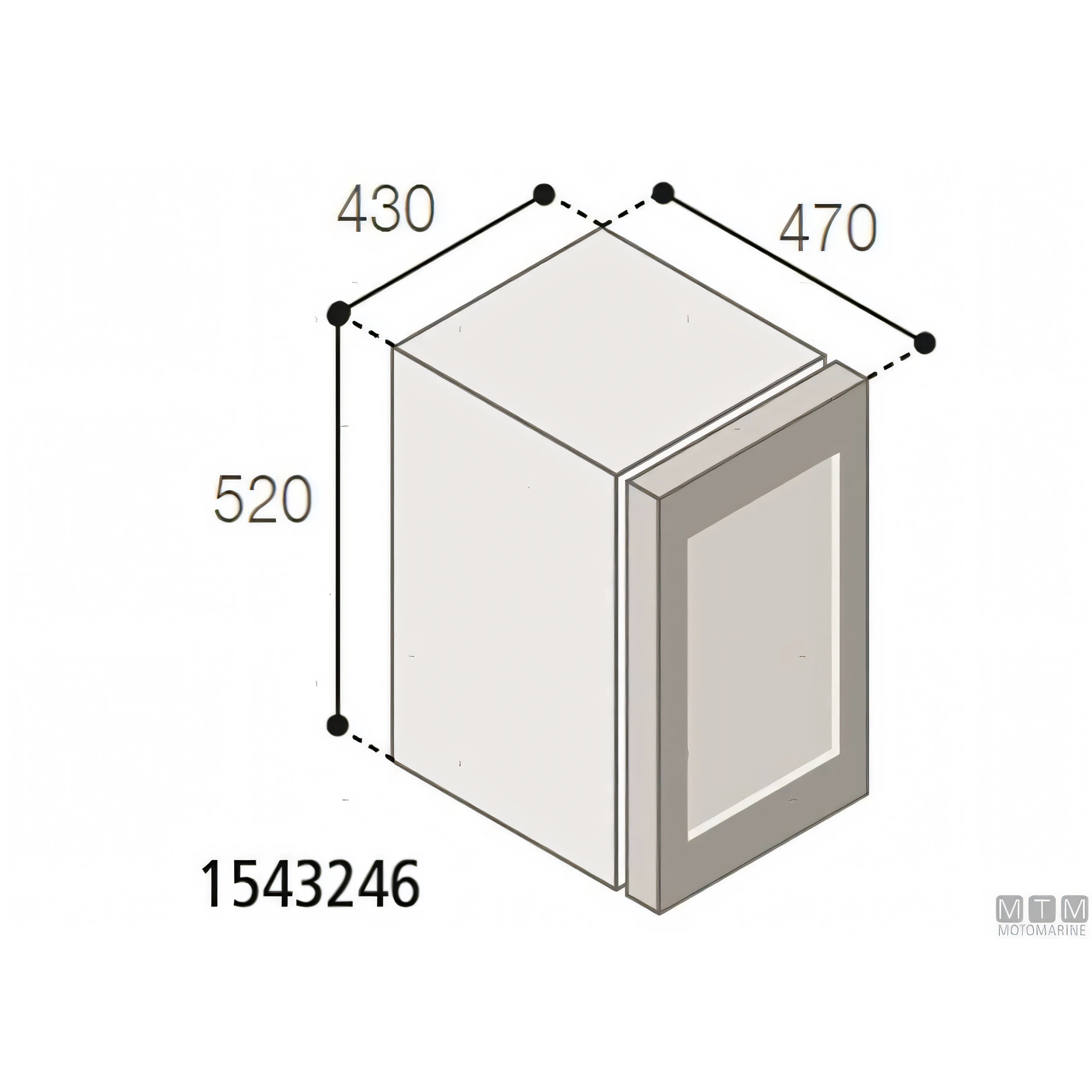 Frigorifero cantinetta Vitrifrigo DCW — 46L - 10 bottiglie
